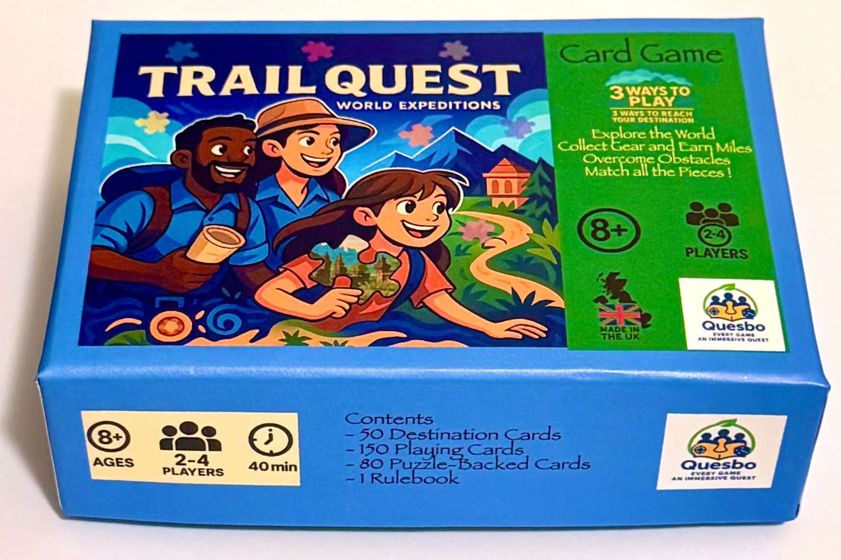 Trail Quest® - World Expeditions Card-Only Game -  Ages 8+